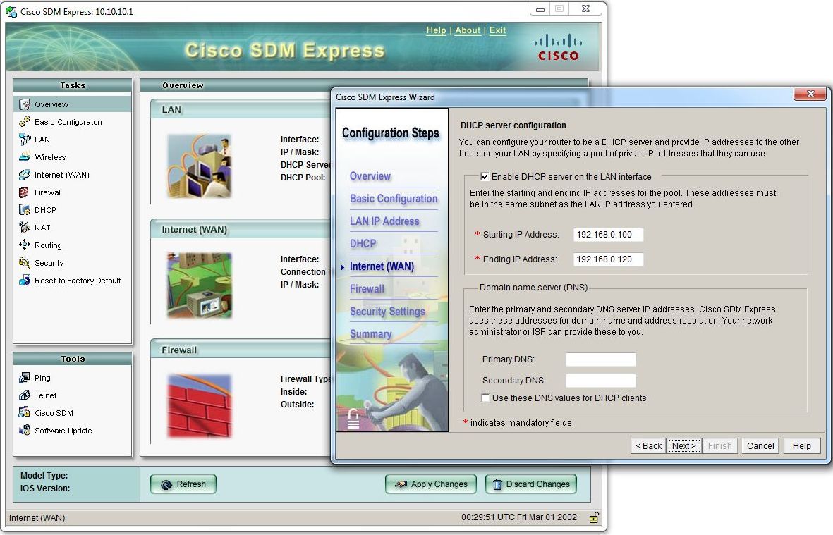 Cisco SDM Express doesn't work ? - Cisco Community